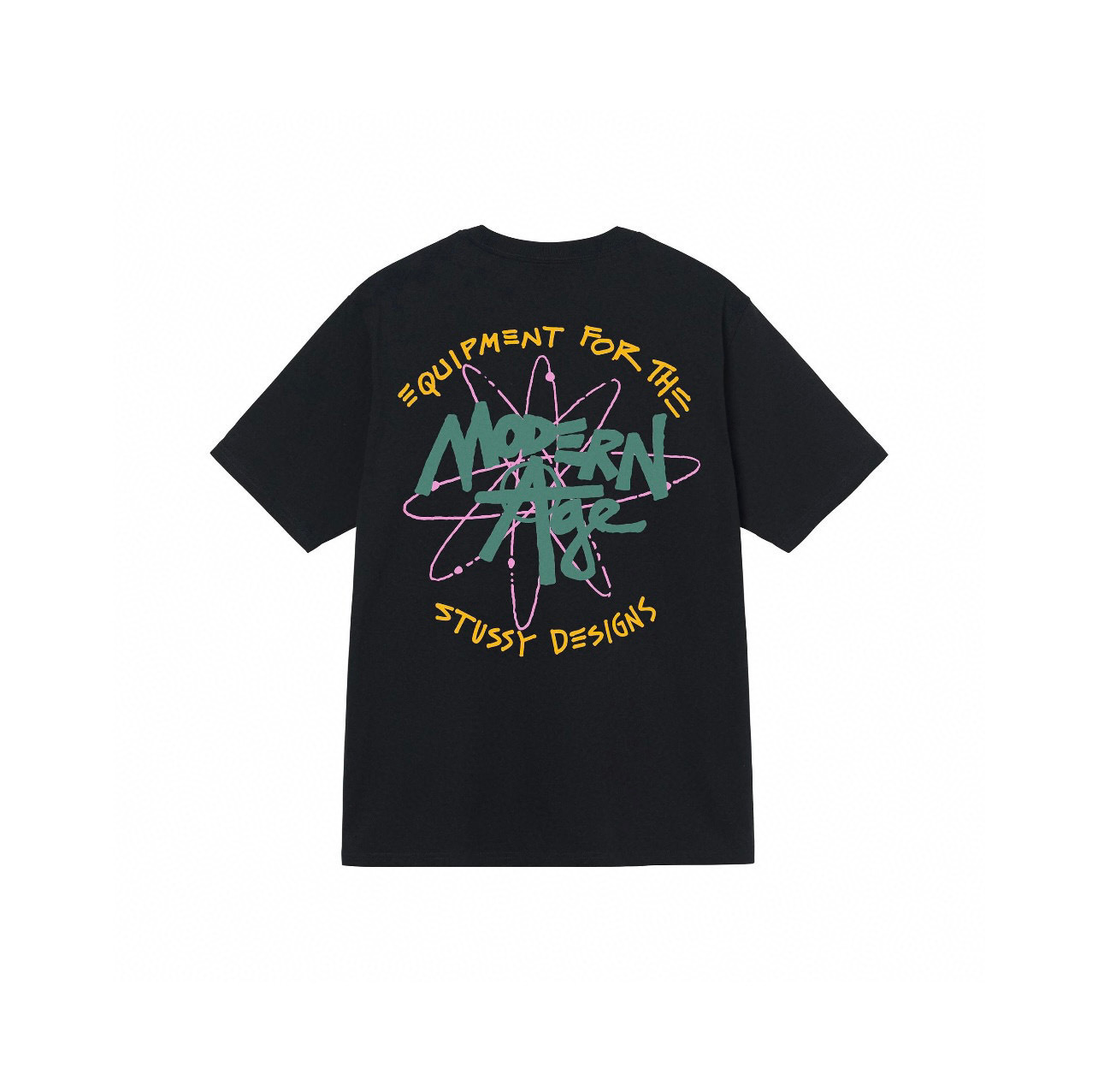 Stussy Neon Graffiti Starburst T-Shirt