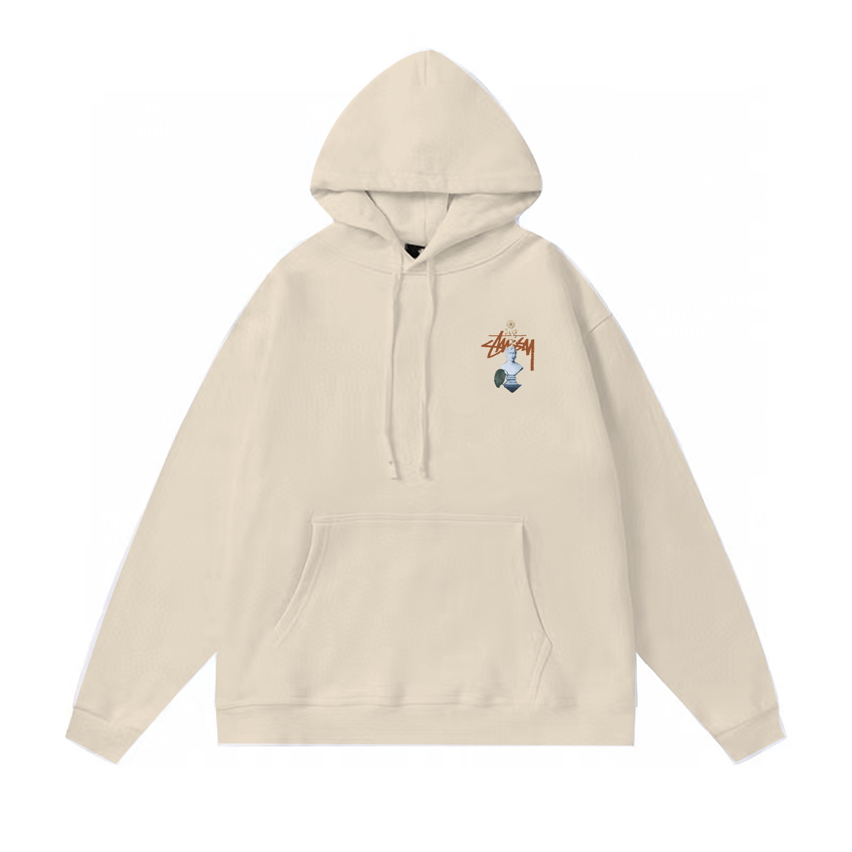 Stussy Neon Metropolis Collage Pullover Hoodie