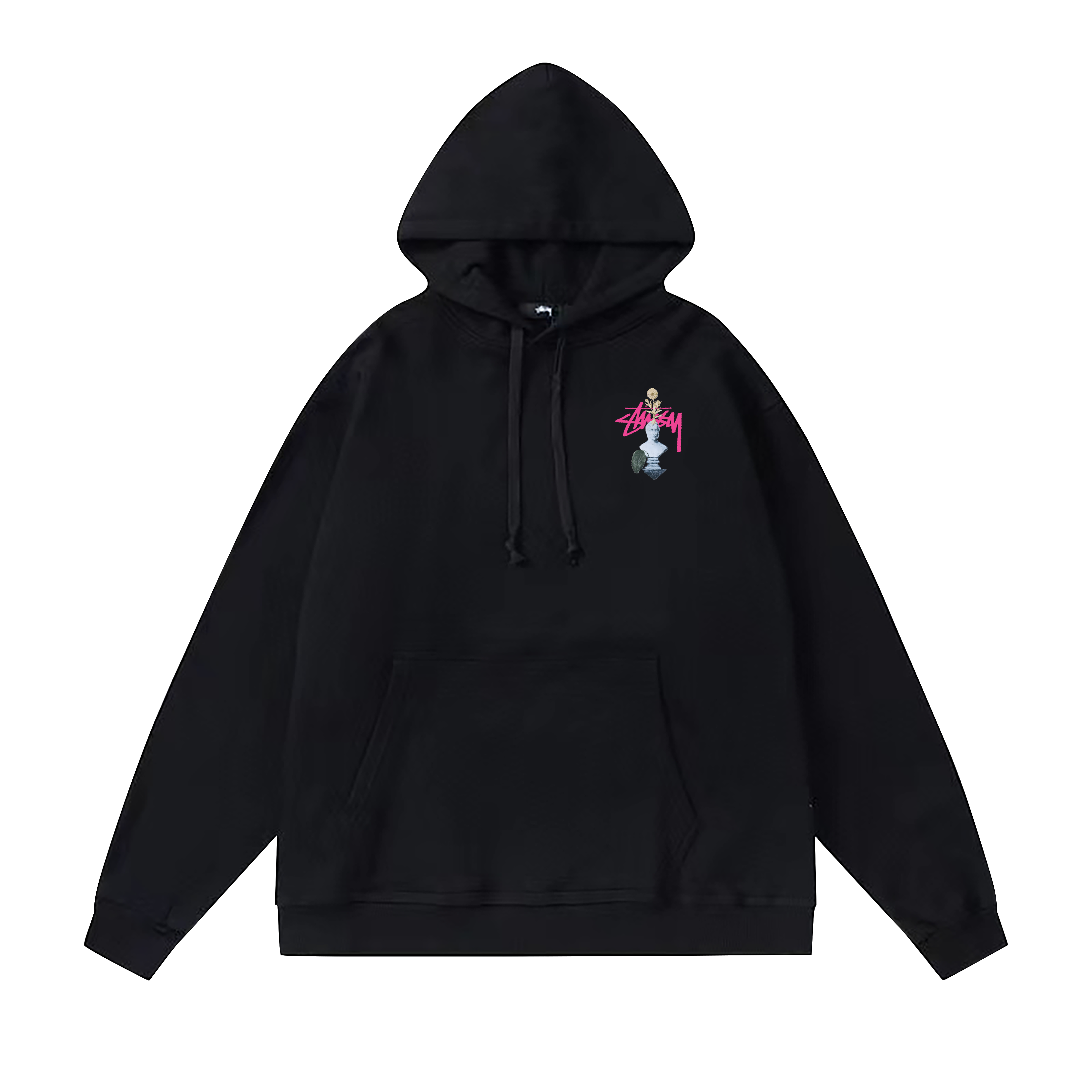 Stussy Neon Metropolis Collage Pullover Hoodie