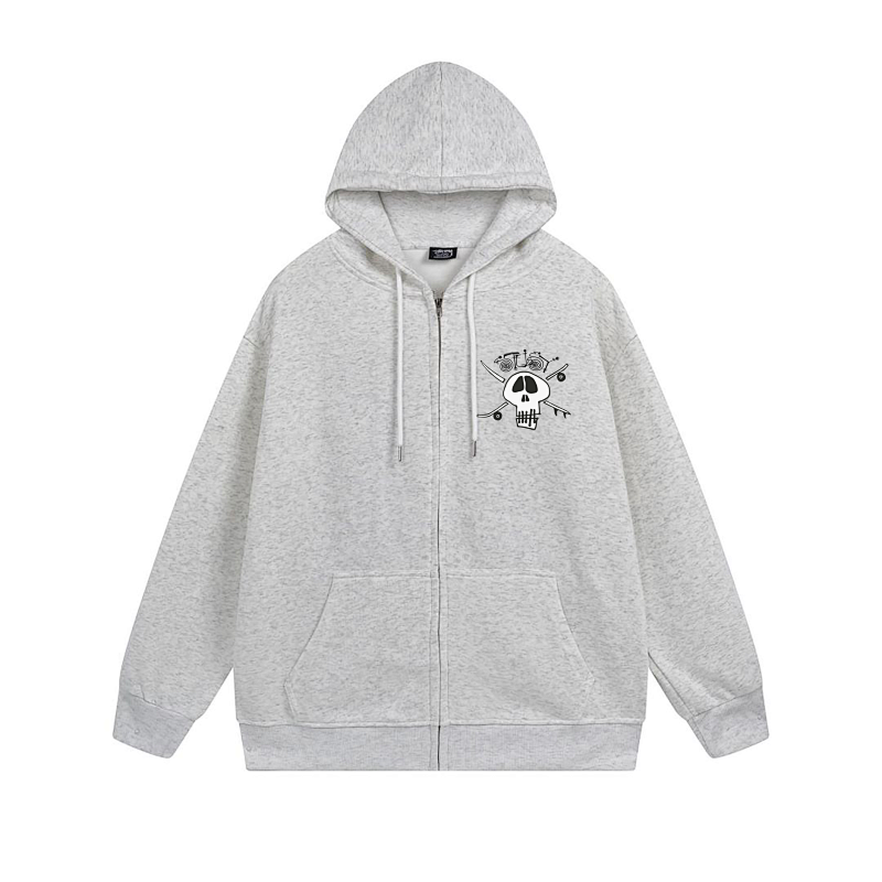 Stussy Nightscape Medallion Full-Zip Hoodie