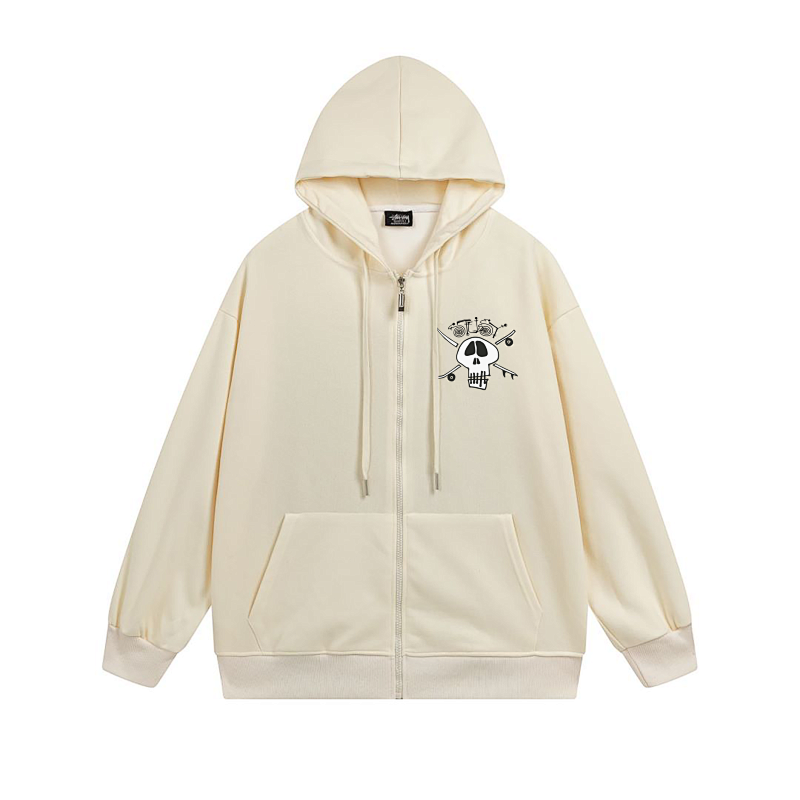 Stussy Nightscape Medallion Full-Zip Hoodie
