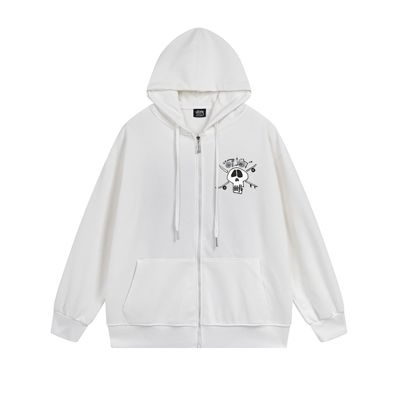 Stussy Nightscape Medallion Full-Zip Hoodie