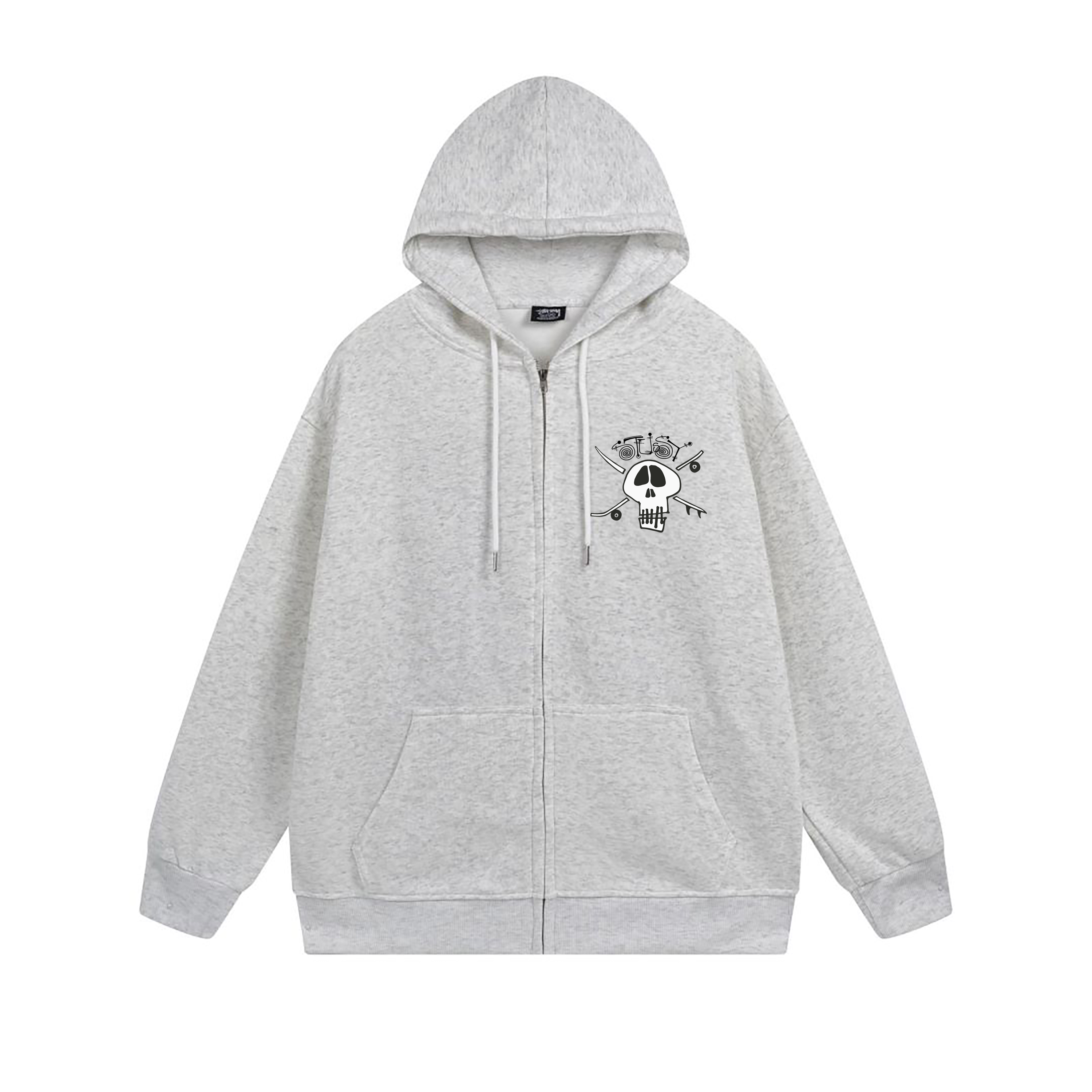 Stussy Nightscape Medallion Full-Zip Hoodie