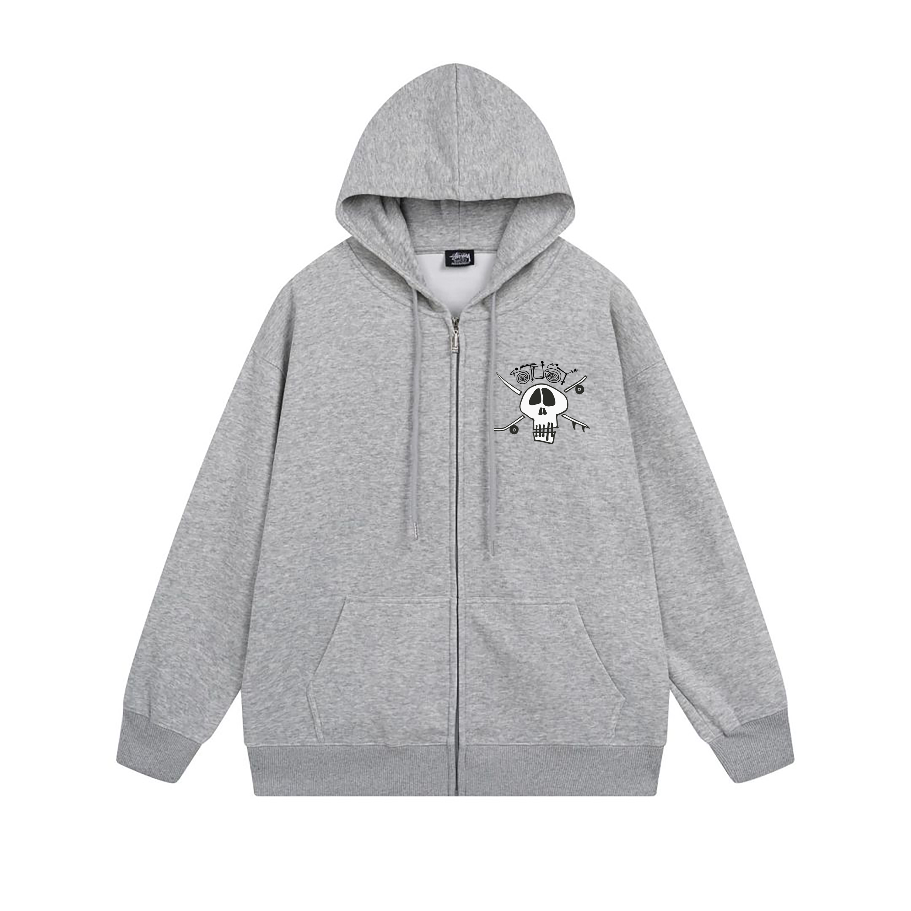 Stussy Nightscape Medallion Full-Zip Hoodie