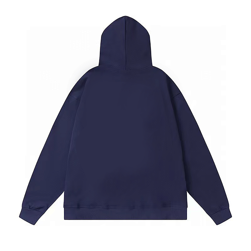 Stussy Orange Flame Signature Pullover Hoodie