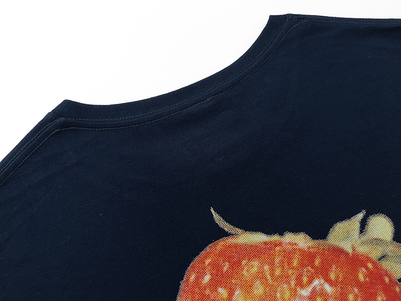 Stussy Orange Radiant Globe T-Shirt