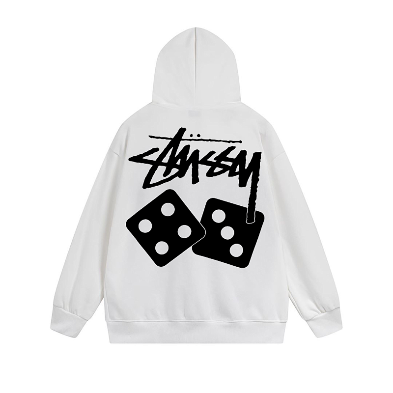 Stussy Orbit World Graphic Full-Zip Hoodie