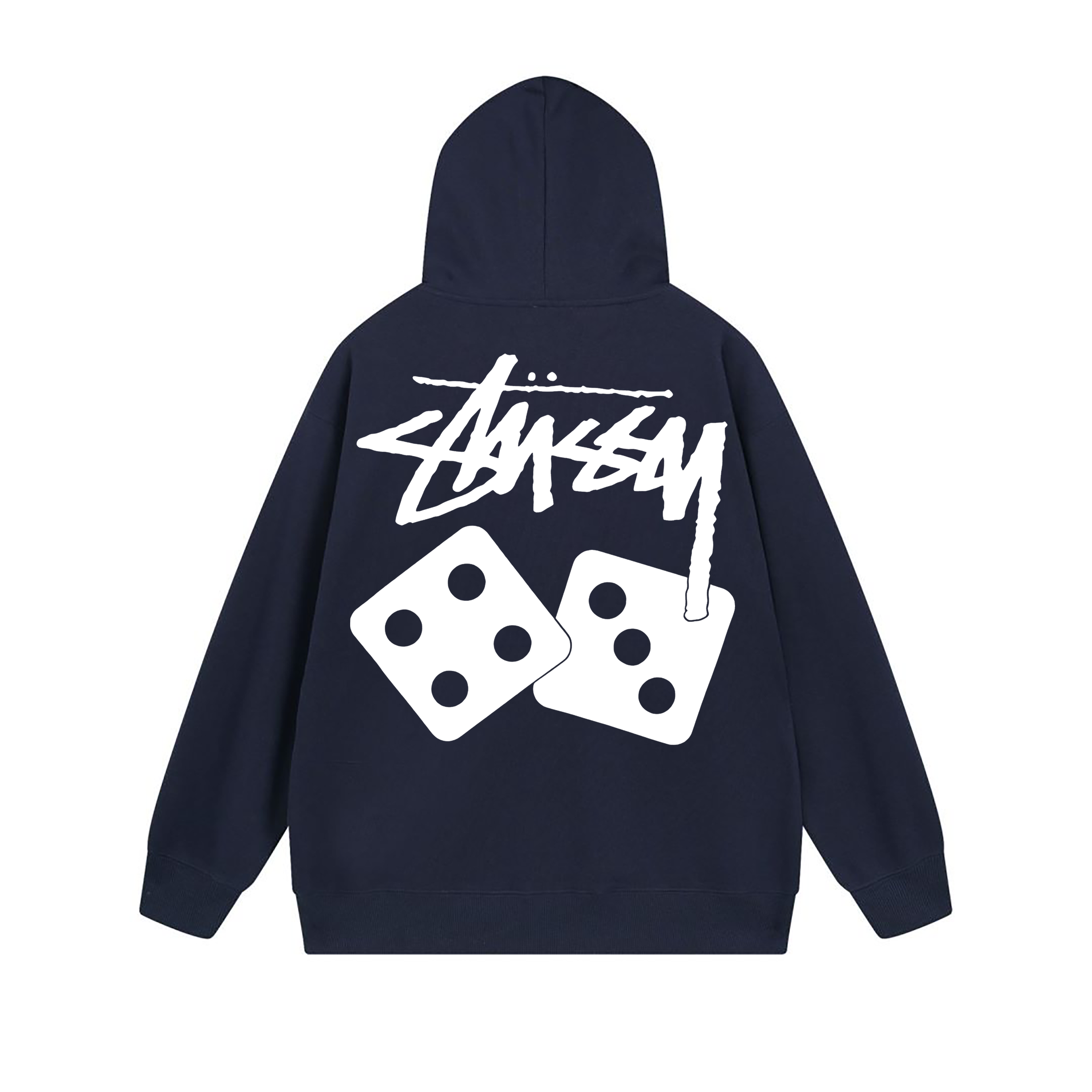 Stussy Orbit World Graphic Full-Zip Hoodie