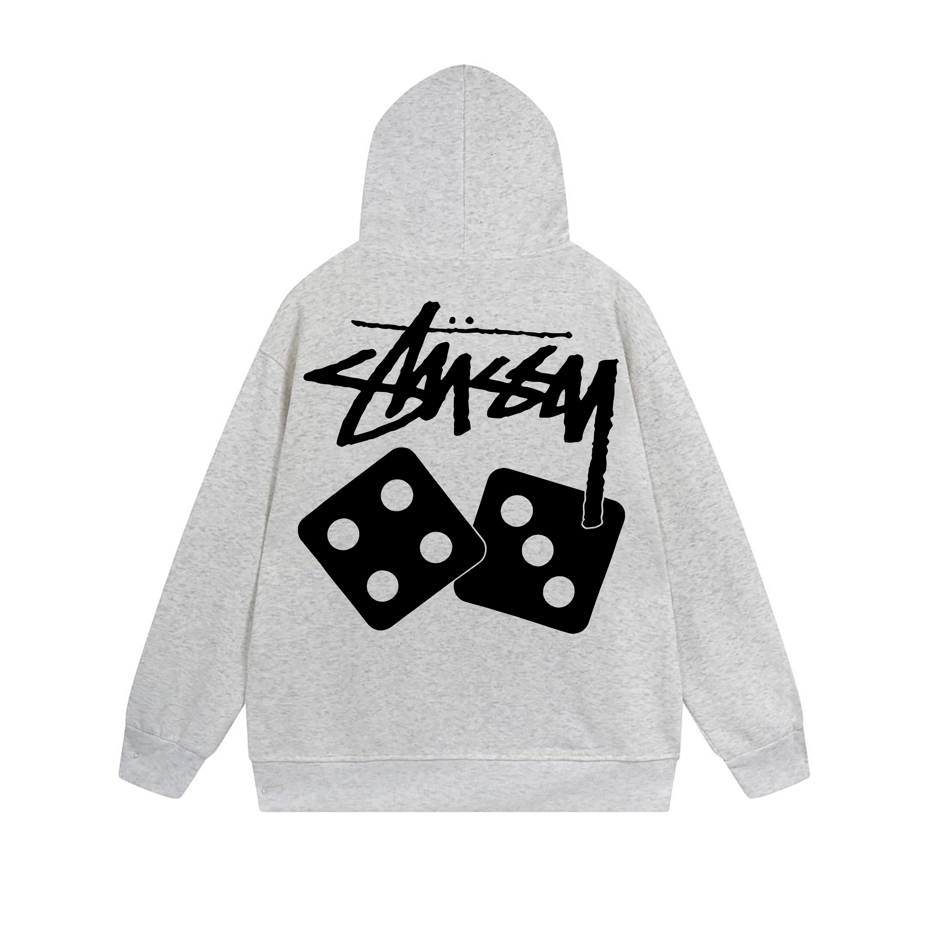 Stussy Orbit World Graphic Full-Zip Hoodie