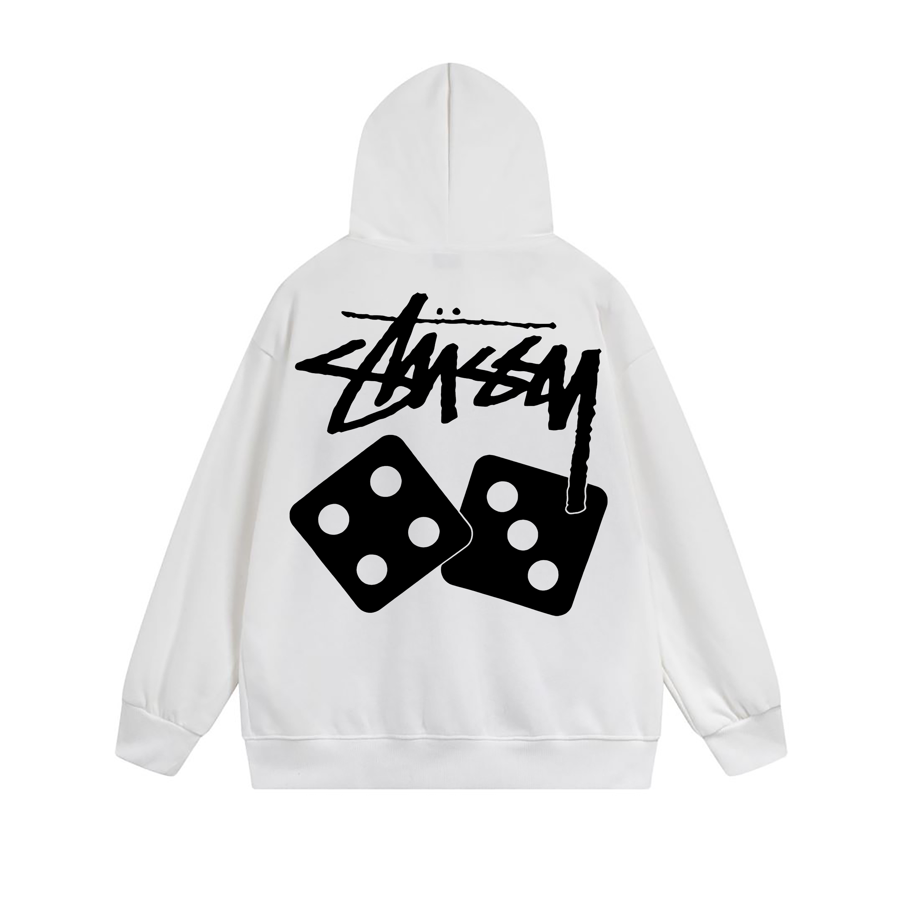 Stussy Orbit World Graphic Full-Zip Hoodie