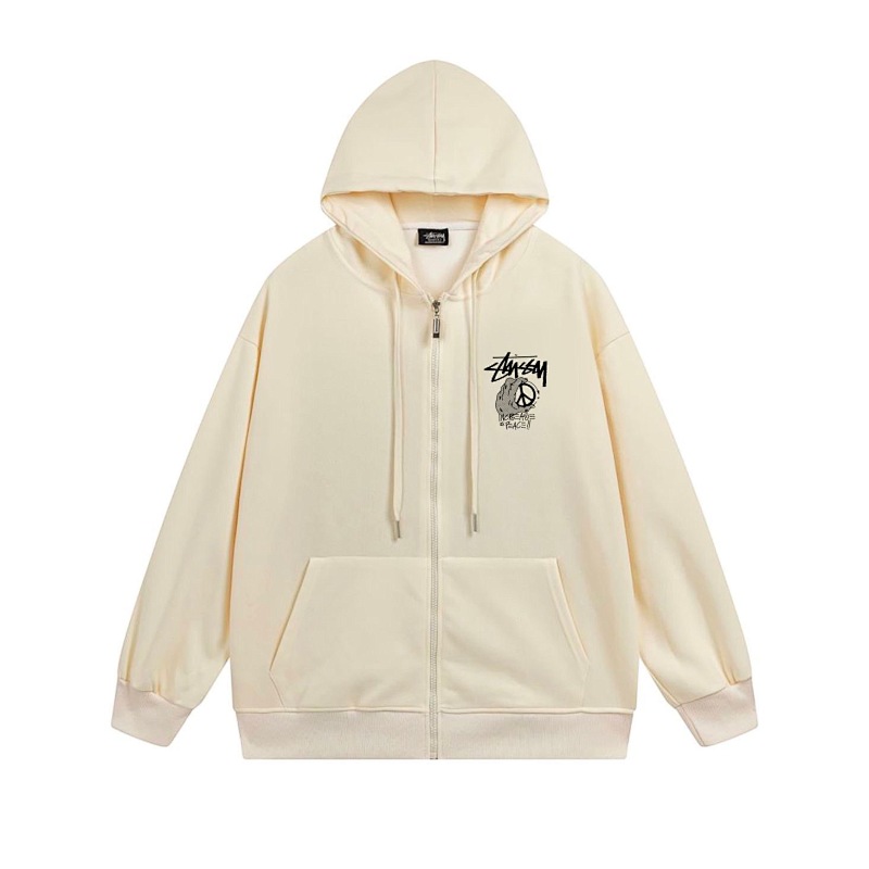 Stussy Ornamental Skull Full-Zip Hoodie