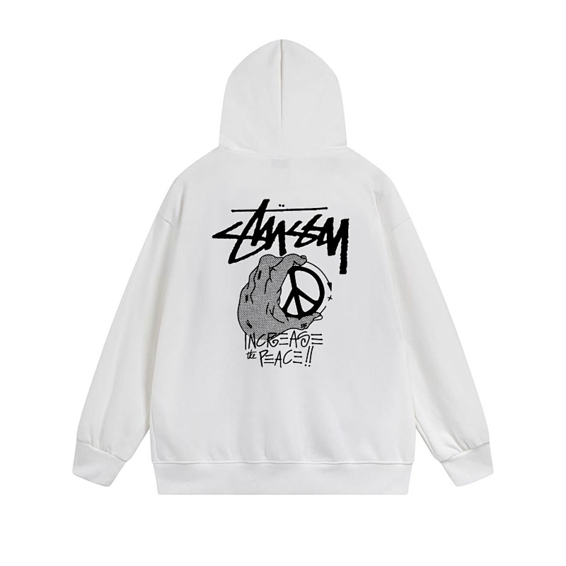 Stussy Ornamental Skull Full-Zip Hoodie