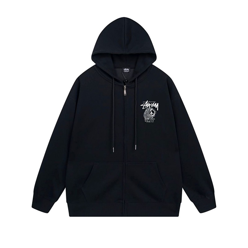 Stussy Ornamental Skull Full-Zip Hoodie