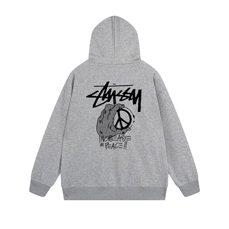 Stussy Ornamental Skull Full-Zip Hoodie