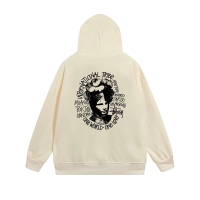 Stussy Ornamental Skull Portrait Full-Zip Hoodie 02