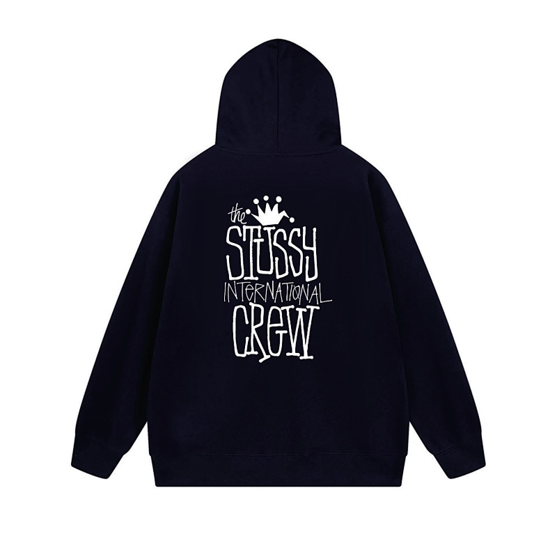 Stussy Ornate Gothic Monogram Full-Zip Hoodie