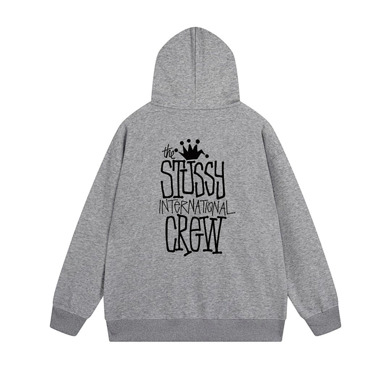 Stussy Ornate Gothic Monogram Full-Zip Hoodie