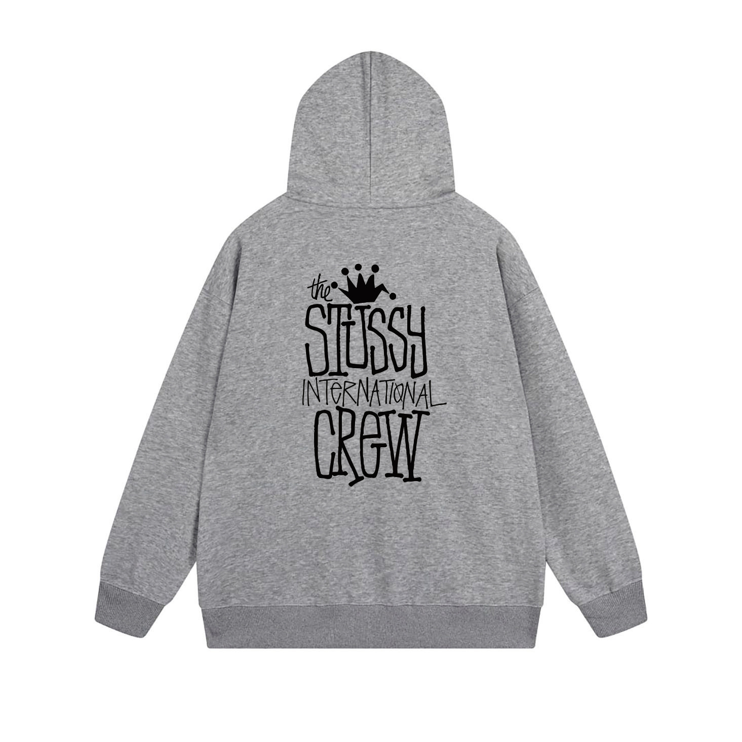 Stussy Ornate Gothic Monogram Full-Zip Hoodie