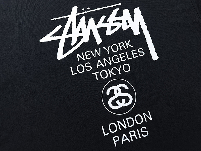 Stussy Ornate Handstyle Crest T-Shirt