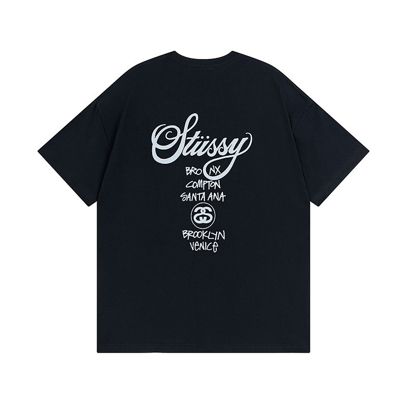 Stussy Ornate Handstyle Crest T-Shirt