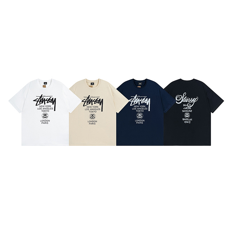 Stussy Ornate Handstyle Crest T-Shirt