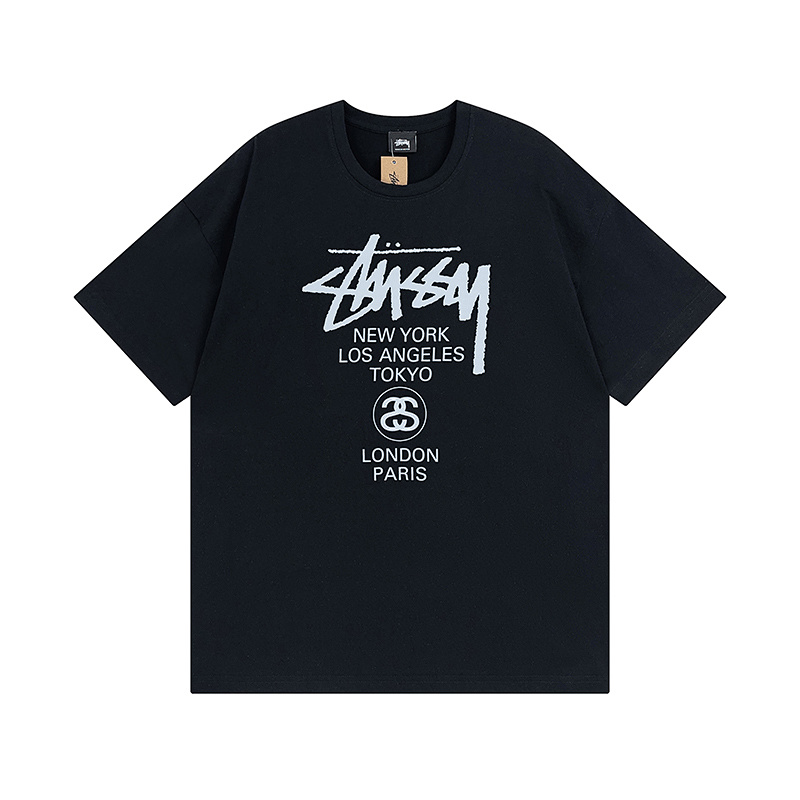 Stussy Ornate Handstyle Crest T-Shirt