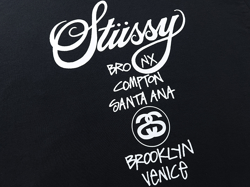 Stussy Ornate Handstyle Crest T-Shirt