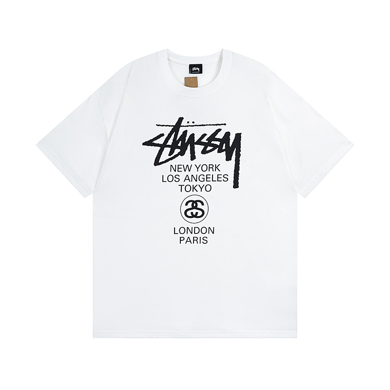 Stussy Ornate Handstyle Crest T-Shirt