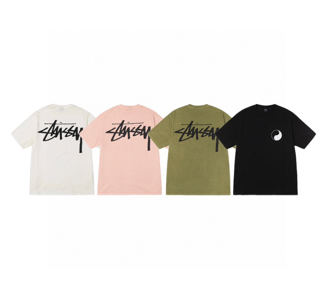 Stussy Oversized Handstyle Logo T-Shirt
