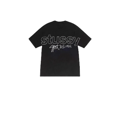 Stussy Oversized Outline Wordmark T-Shirt 02