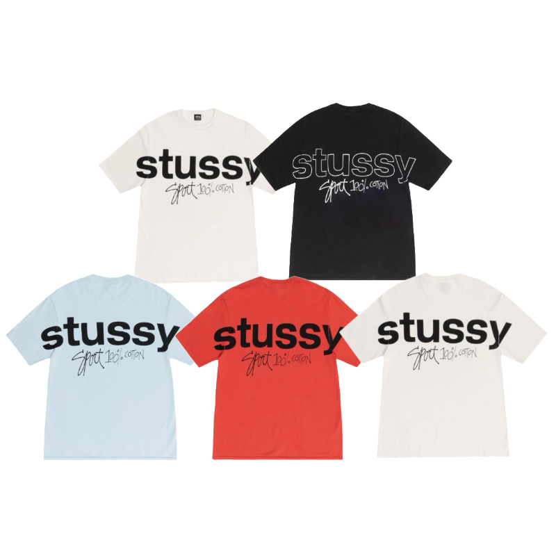 Stussy Oversized Outline Wordmark T-Shirt