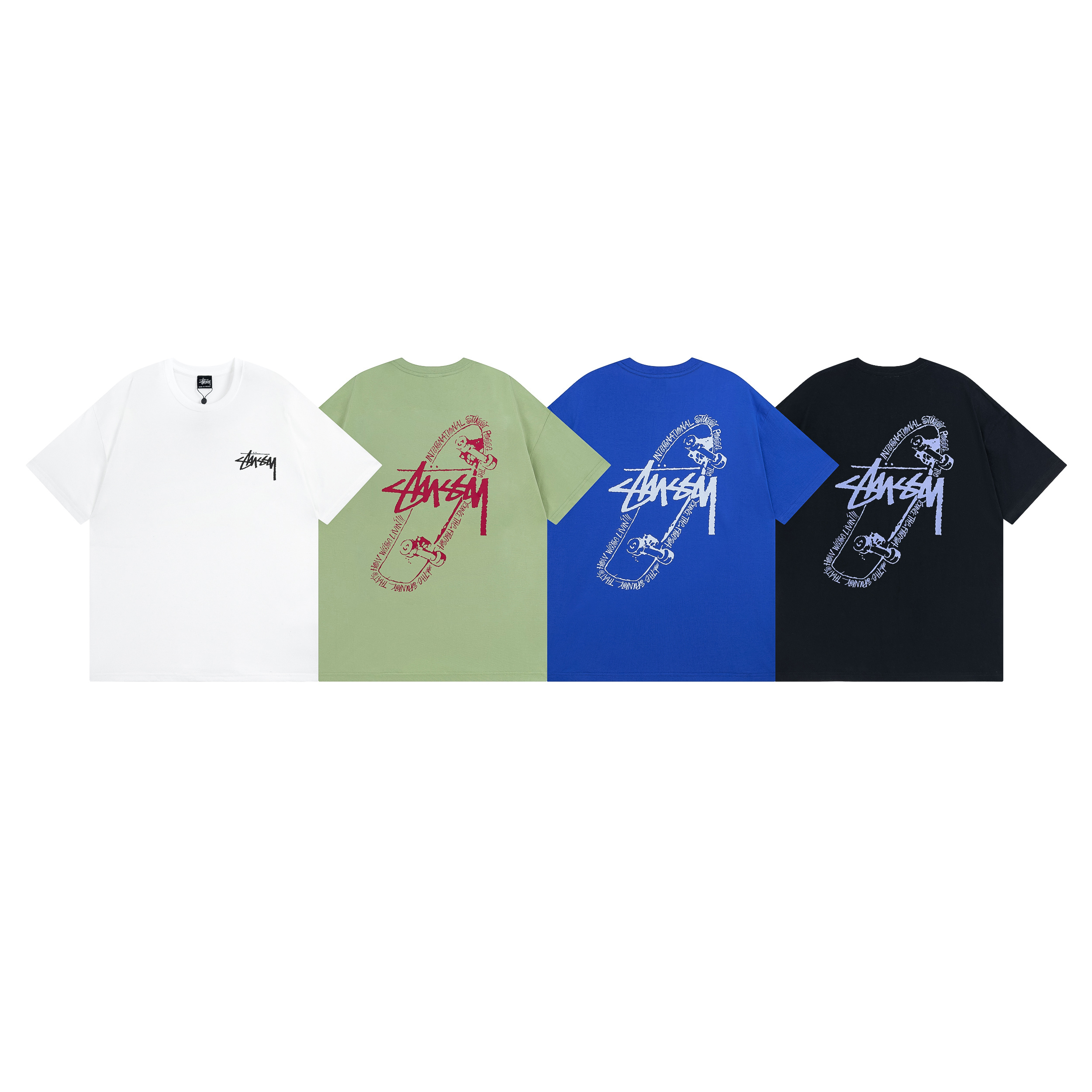 Stussy Oversized S Outline Script T-Shirt
