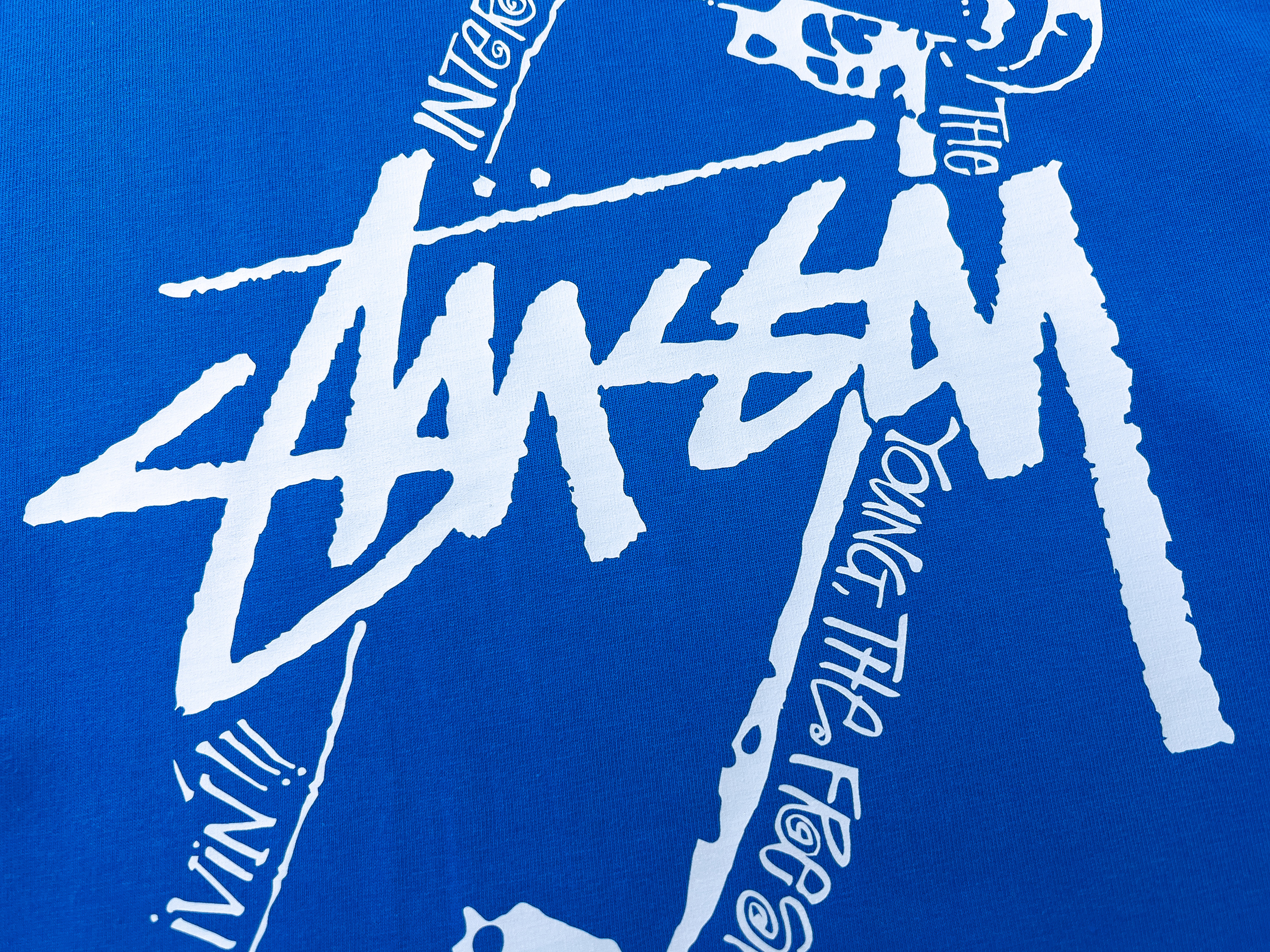 Stussy Oversized S Outline Script T-Shirt