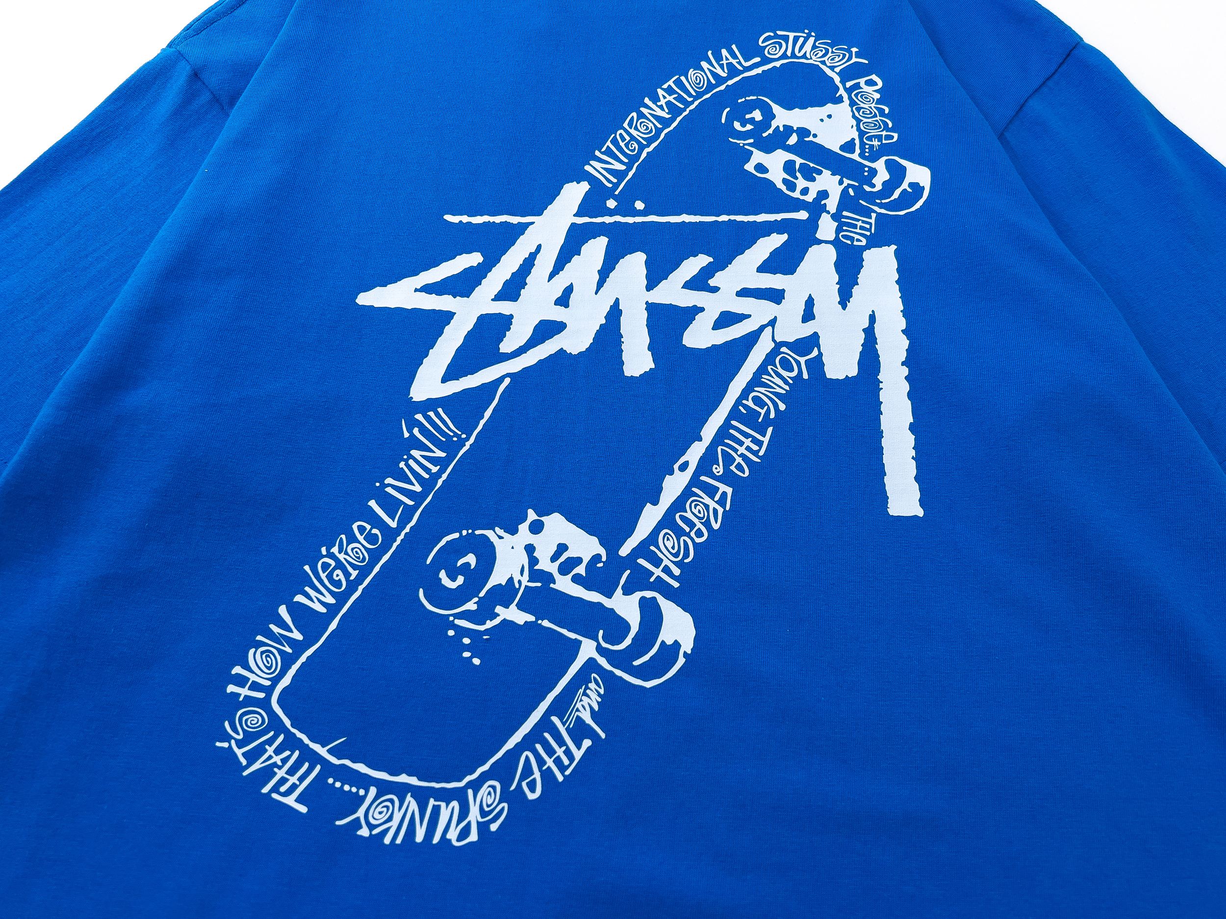 Stussy Oversized S Outline Script T-Shirt