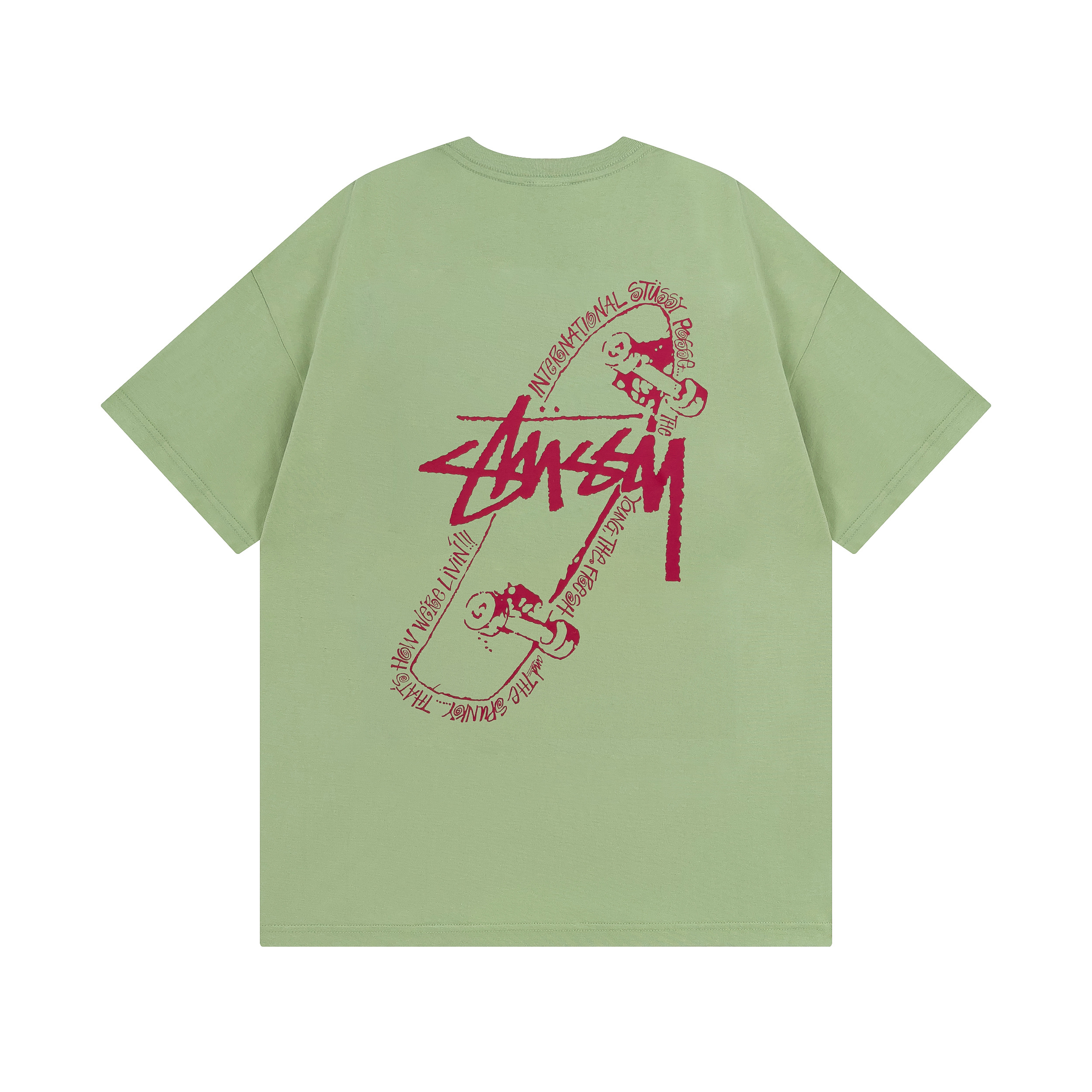 Stussy Oversized S Outline Script T-Shirt