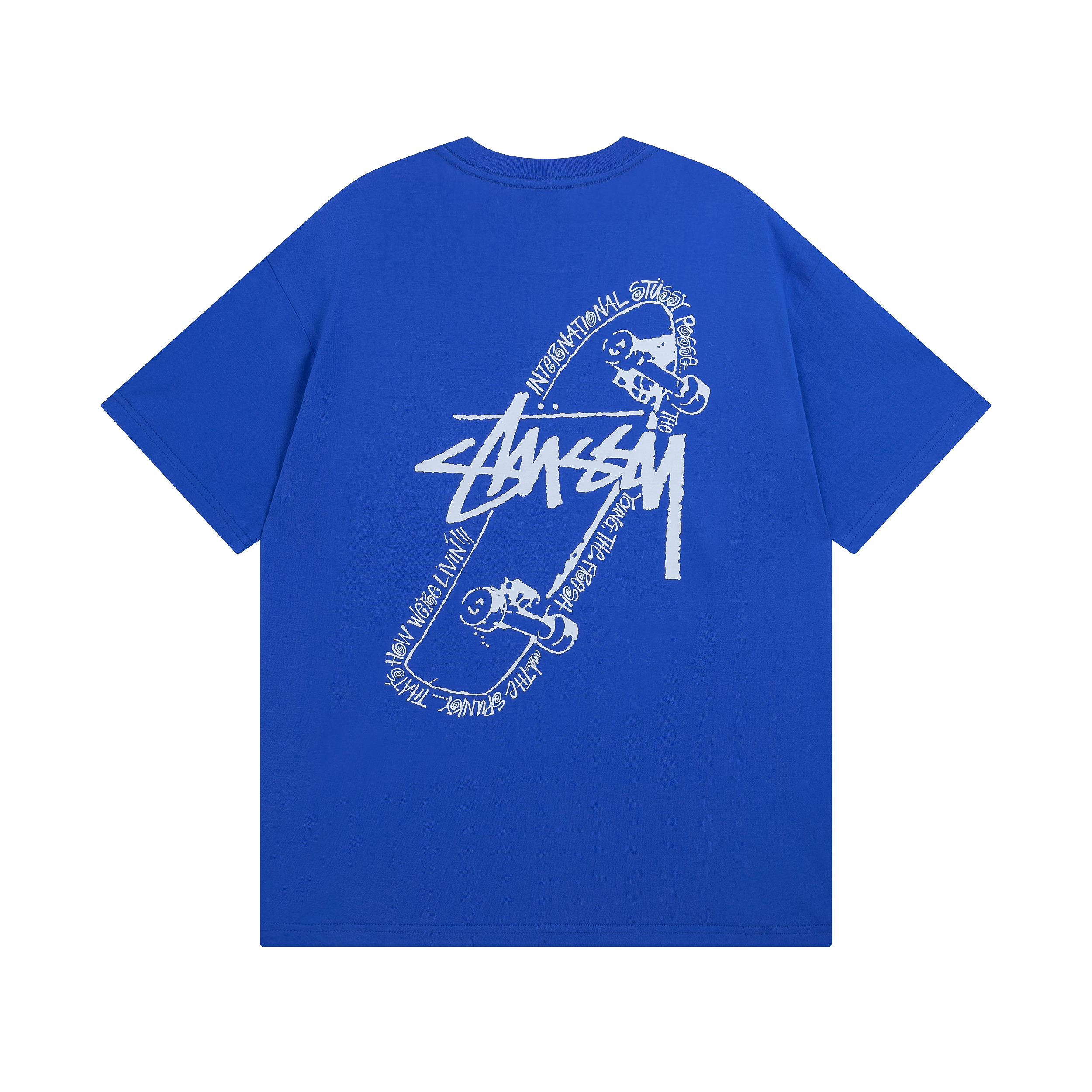 Stussy Oversized S Outline Script T-Shirt