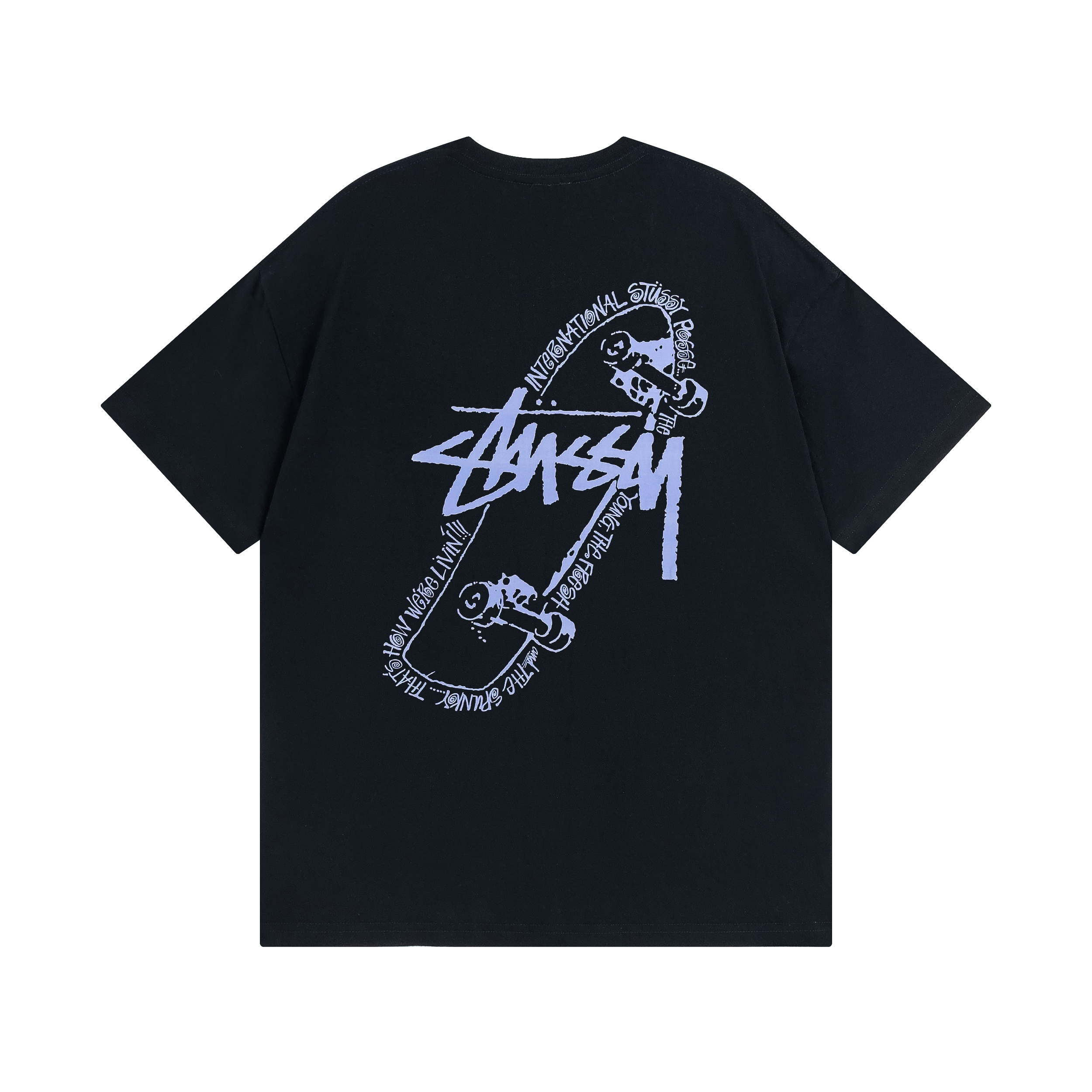Stussy Oversized S Outline Script T-Shirt