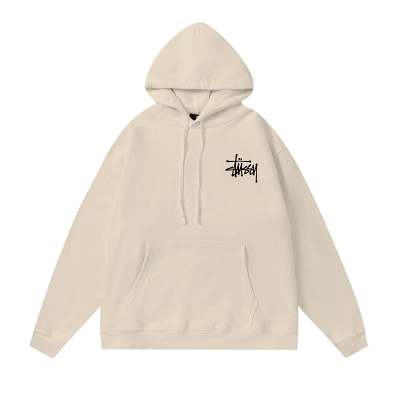 Stussy Pastel Landscape Brush Graphic Pullover Hoodie 02