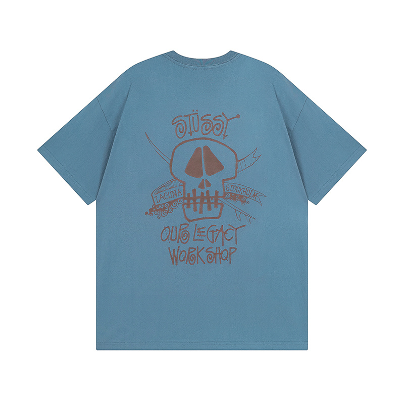 Stussy Peace Hand Typography T-Shirt