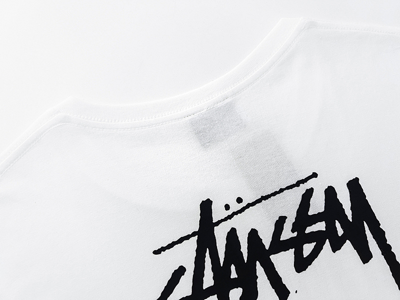 Stussy Peace Heart Swoosh Symbol T-Shirt