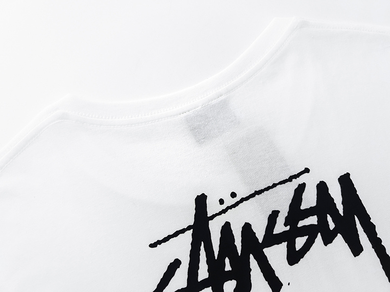 Stussy Peace Heart Swoosh Symbol T-Shirt