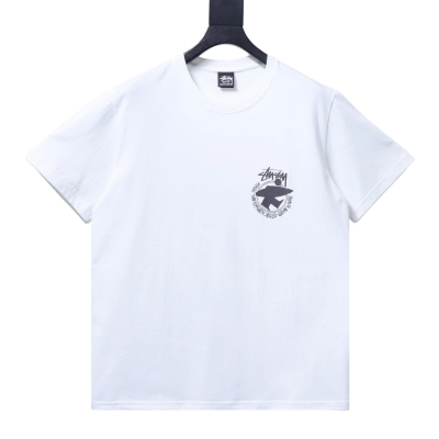 Stussy Peace Portrait Circle T-Shirt 02