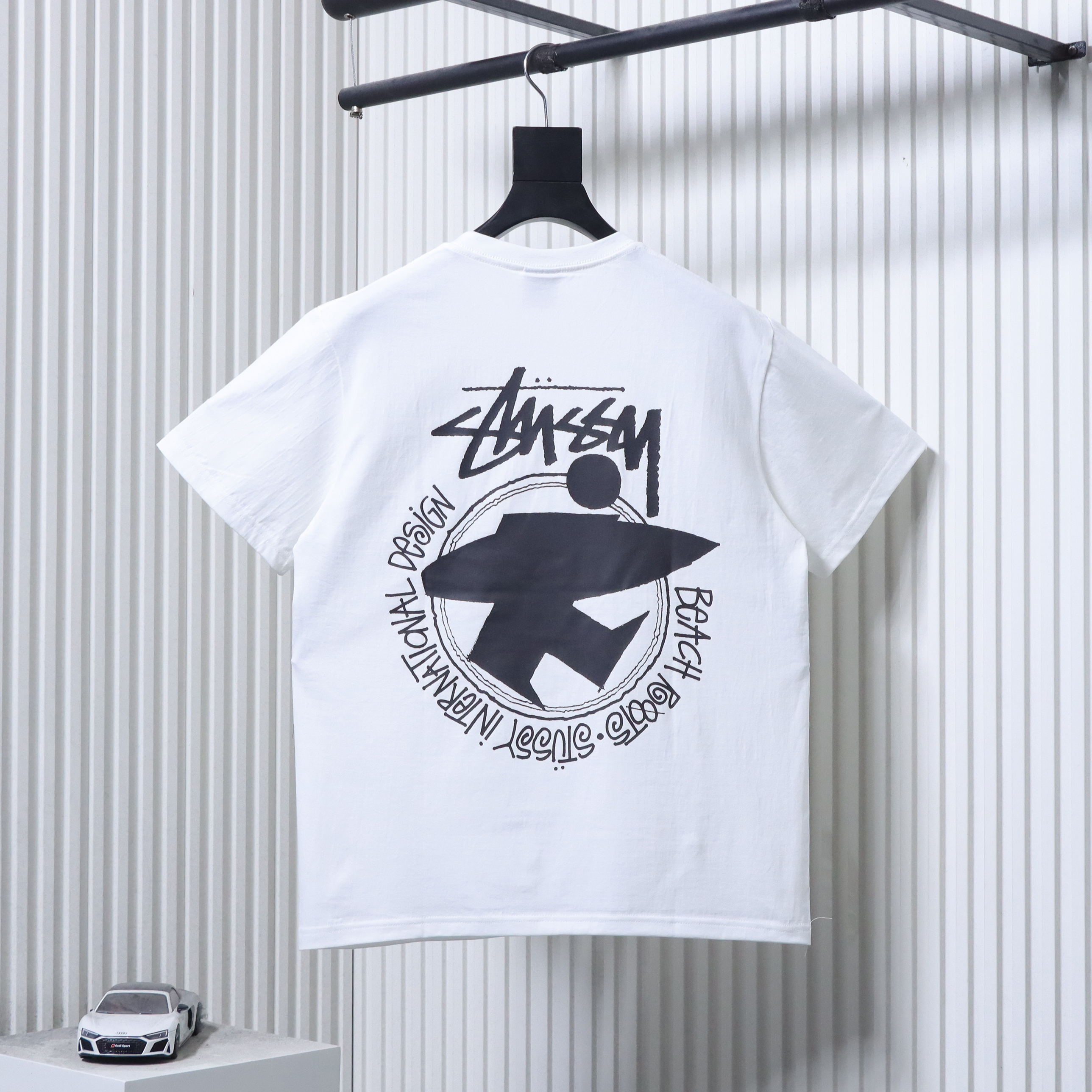 Stussy Peace Portrait Circle T-Shirt