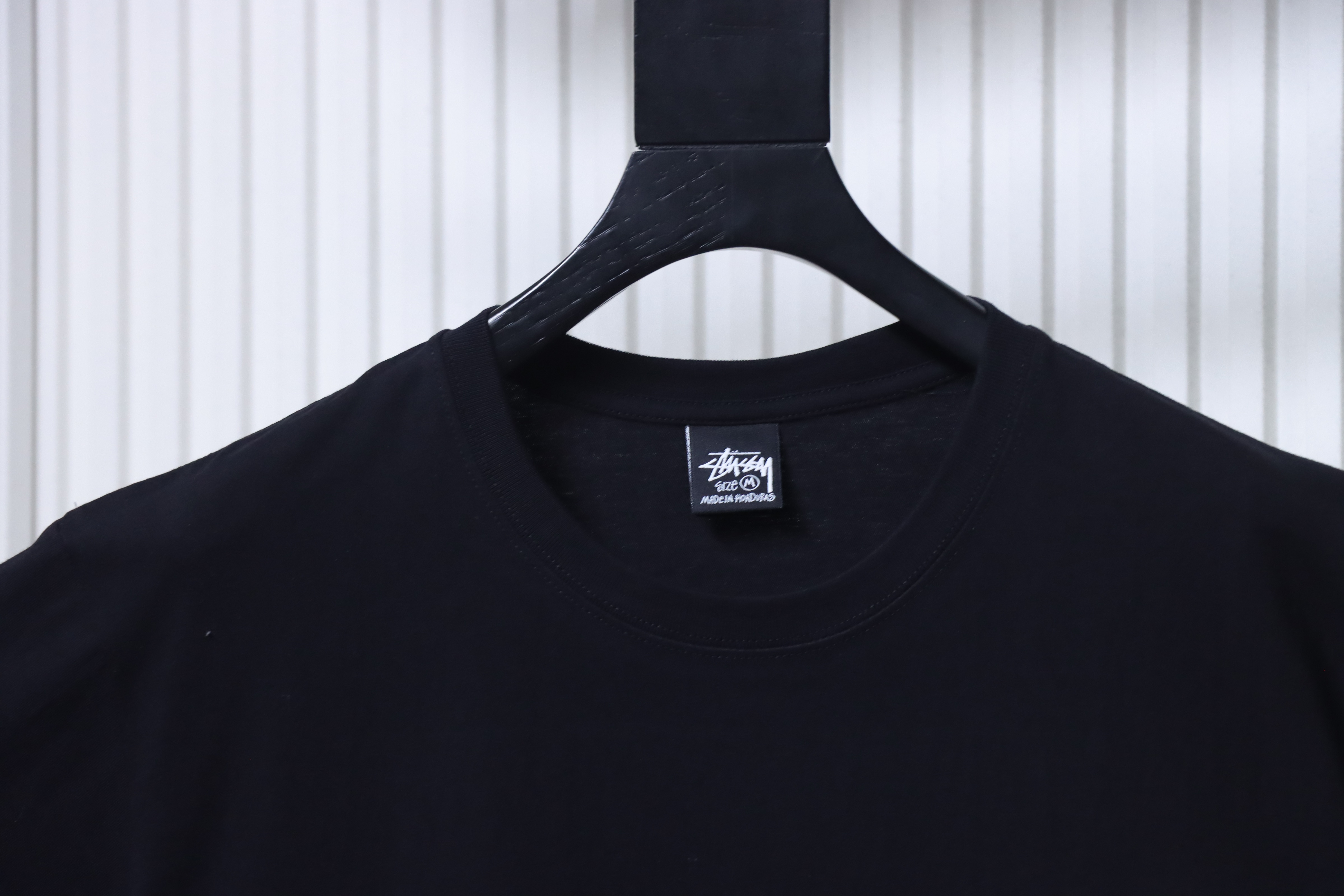 Stussy Peace Portrait Circle T-Shirt Black