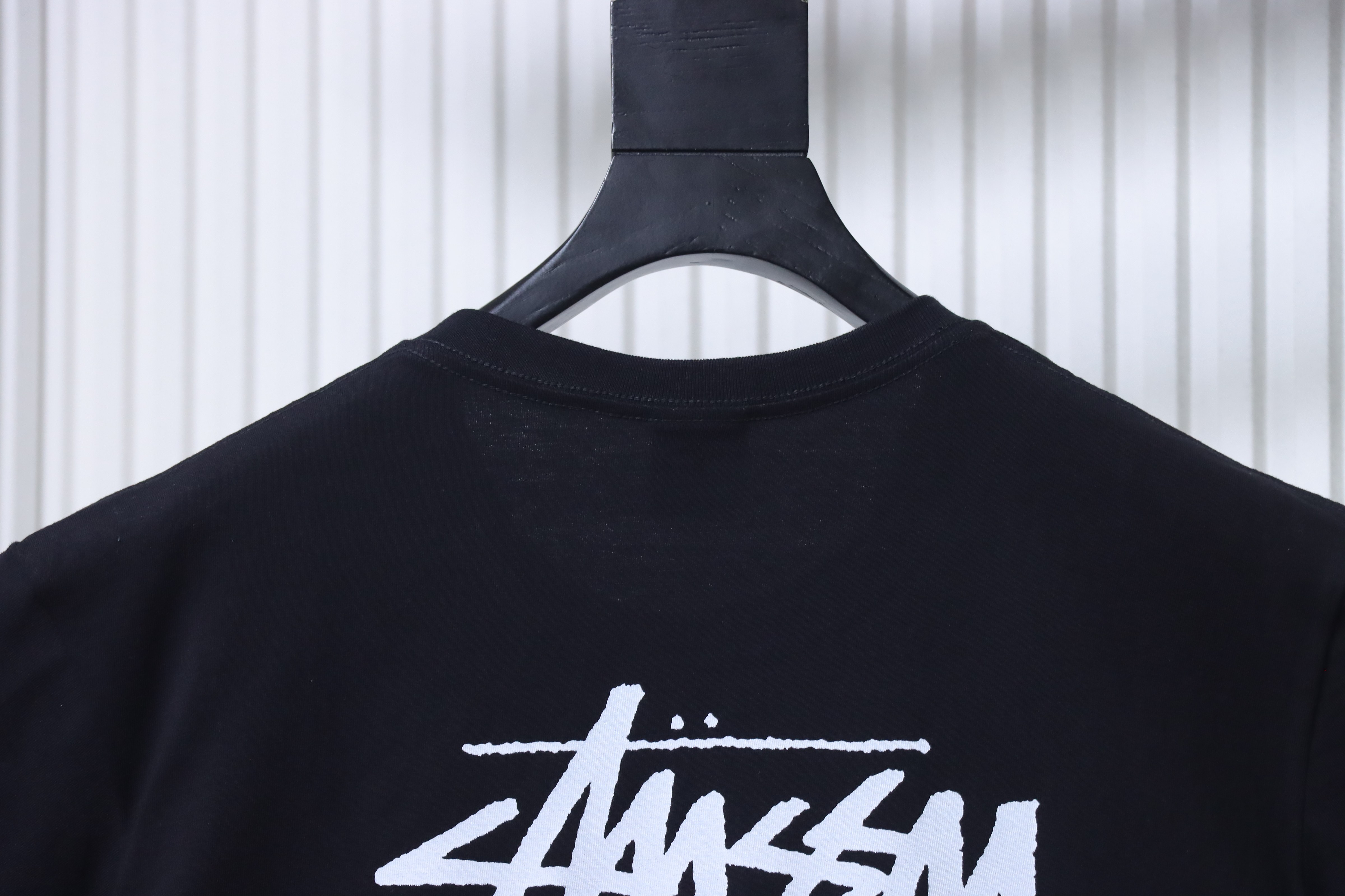 Stussy Peace Portrait Circle T-Shirt Black