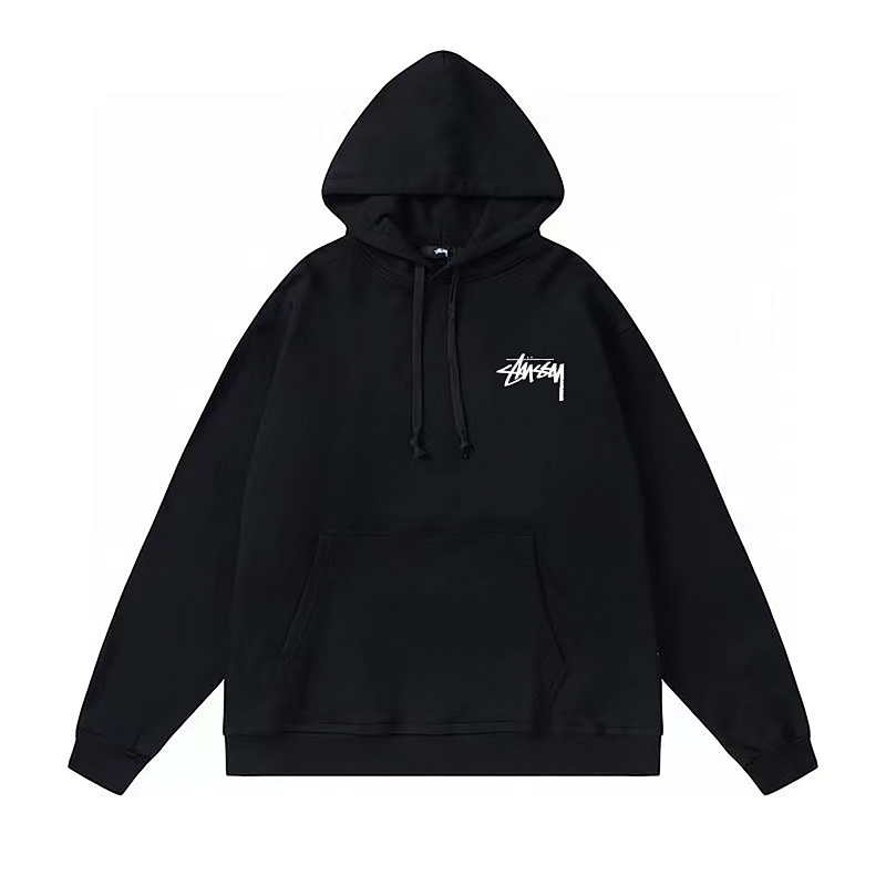Stussy Pink Gallery Poster Pullover Hoodie