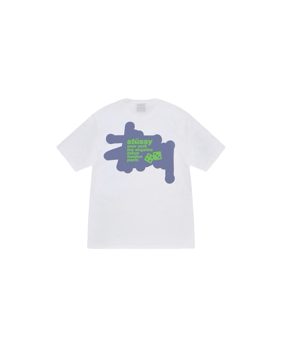 Stussy Pixel Cloud Logo T-Shirt