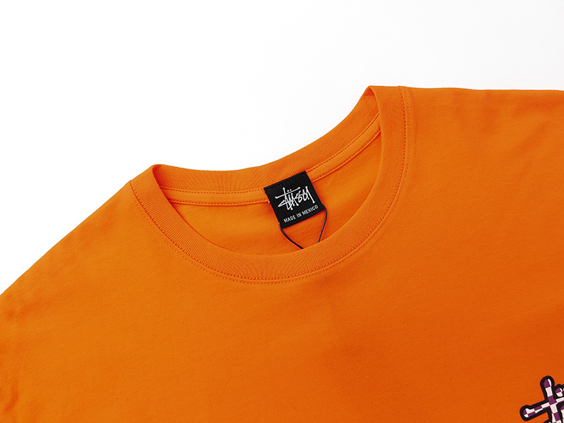 Stussy Pixel Grid Handstyle Logo T-Shirt