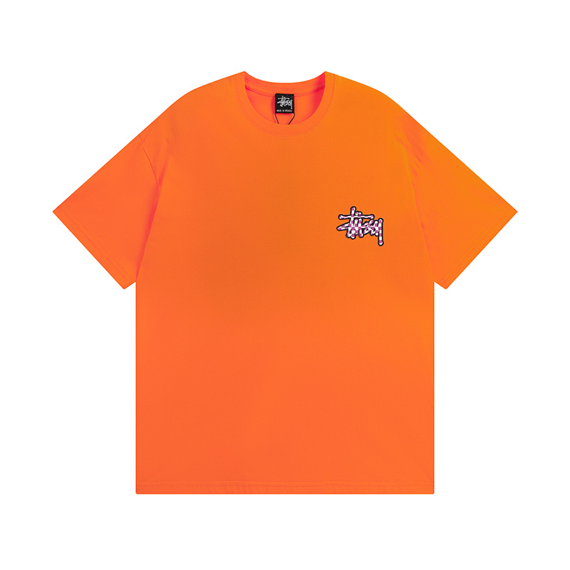 Stussy Pixel Grid Handstyle Logo T-Shirt