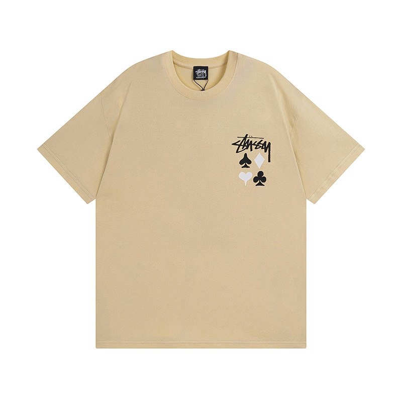 Stussy Playing Card Suits Handstyle T-Shirt